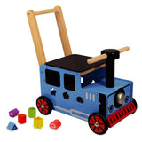 Je suis Toy Loop Push Wagon et Train Junior Blue Black