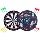 Magnetisk dartboard dubbelsidig utrymme