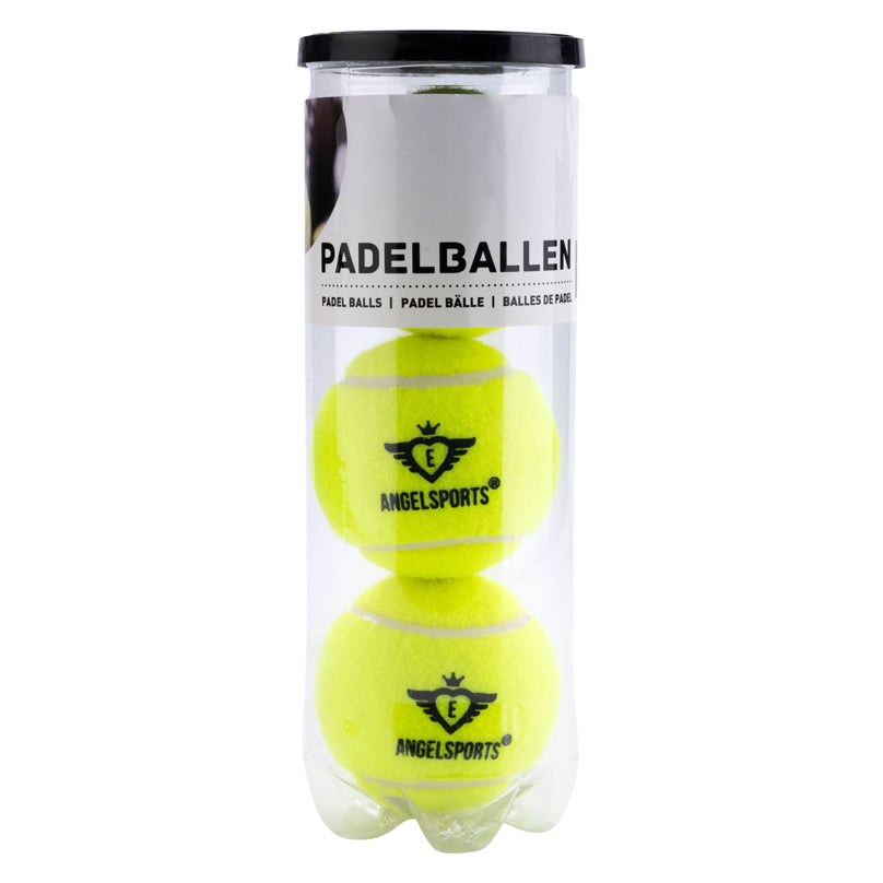 padelballen in koker, 3st.