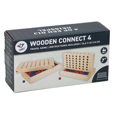Jeu de quatre à la suite en bois