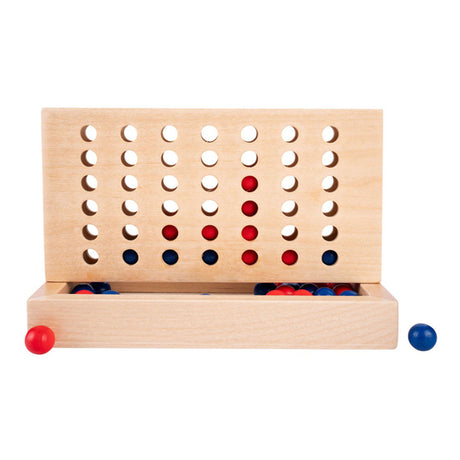 Jeu de quatre à la suite en bois