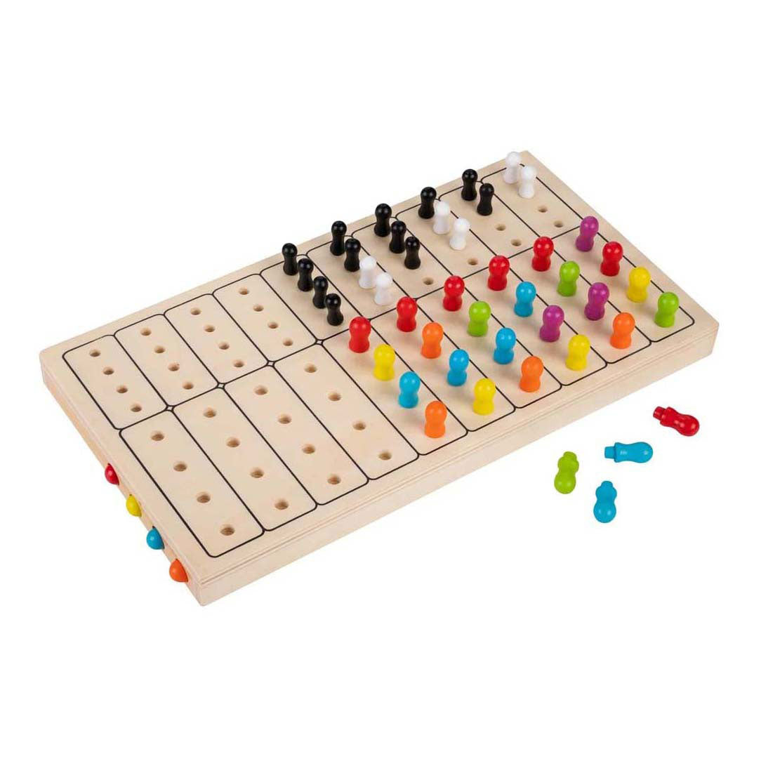 Houten geheime code spel