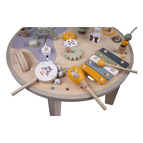 Table de jeu d'activités en bois jack jacky