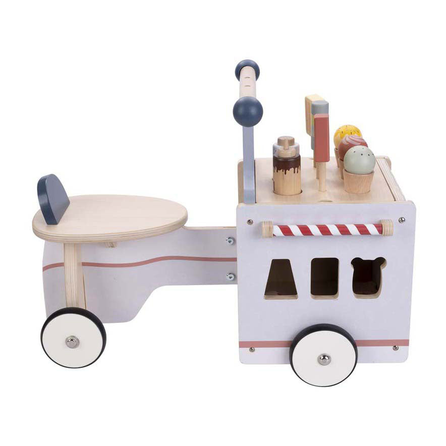 Chariot à glace pour vélo d'équilibre en bois, Jack Jacky