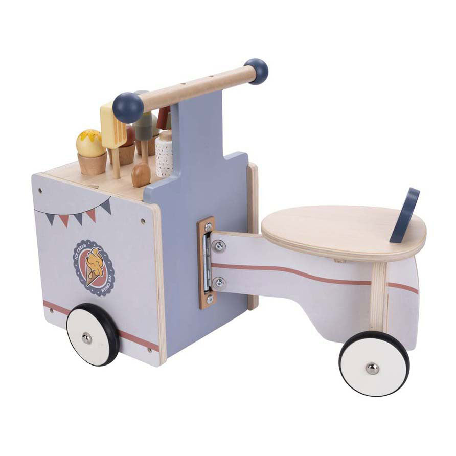 Chariot à glace pour vélo d'équilibre en bois, Jack Jacky