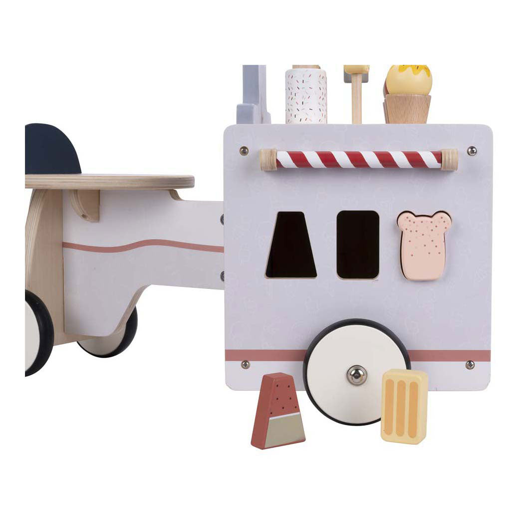 Chariot à glace pour vélo d'équilibre en bois, Jack Jacky