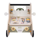 Cric de voiture déambulateur en bois Jacky