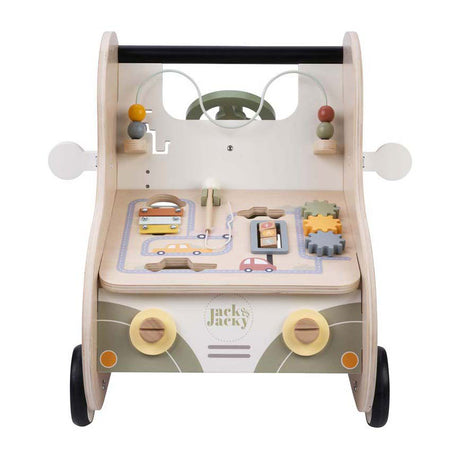 Cric de voiture déambulateur en bois Jacky