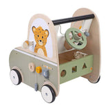 Cric de voiture déambulateur en bois Jacky