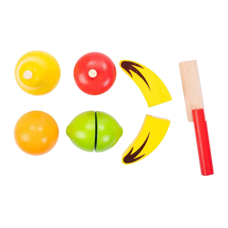 Ensemble de coupe de fruits en bois Dorjee