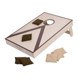Jeu de lancer simple Cornhole 90x60cm - 2x4 sacs