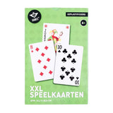 Cartes à jouer xxl 18,5 x 12 cm | 5 pièces