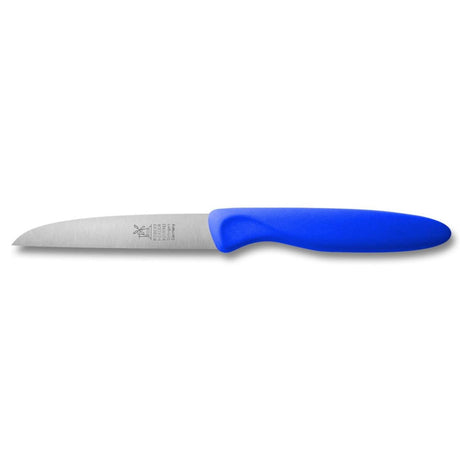 Couteau à éplucher Herder Robert 85mm en acier inoxydable bleu