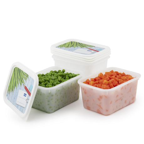 Coffret congélateur Rotho 4 pièces 0,75l