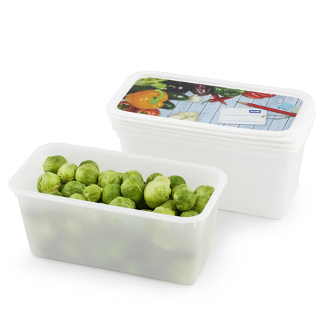 Coffret congélateur Rotho 3 pièces 1,5l