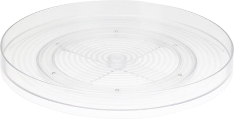 Excellent récipient de rangement pour articles ménagers, réfrigérateur rond 29 cm transparent