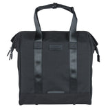 Basil sac grand vélo shopper noir | crochets micro | 23l