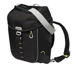 Basil Miles Dawypack - Sporty Bicycle Bag - Unisex - Black Lime