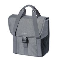 Basil Go-Single Bag Single bicycle bag Ladies Cycling Gray Mêlée