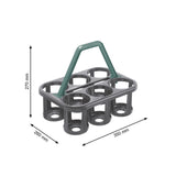 Porte-bouteilles Rotho basic anthracite