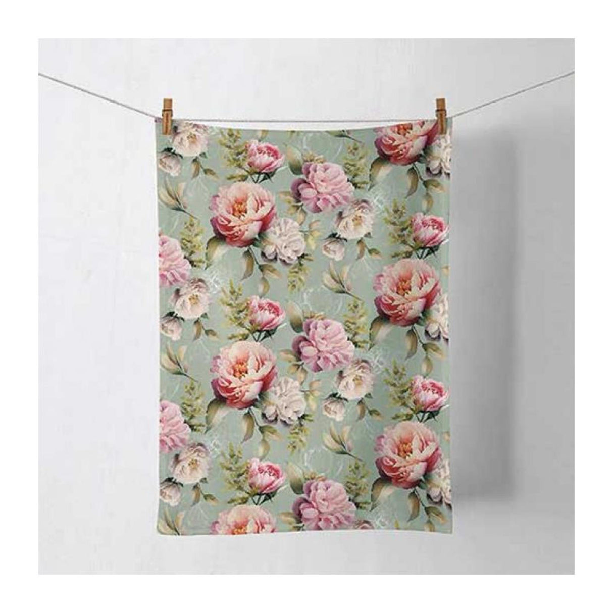 Composition de pivoines torchon Ambiente