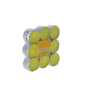 Spaas bougies chauffe-plat citronnelle 4 heures 18 pièces | 6 pièces
