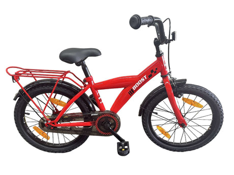 Vélo enfant Bikefun boost 18 pouces avec moyeu de frein - rouge
