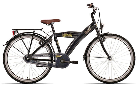 Bikefun vélo pour enfants urban city 26 pouces avec moyeu de frein Nexus 3 vitesses - noir