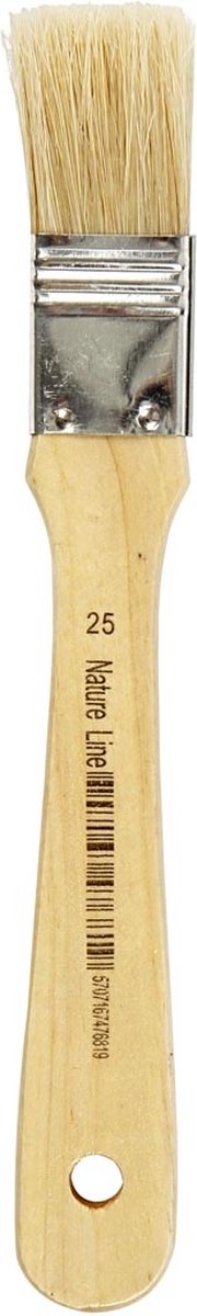 Société créative https : www.ccobby.nl vernis-lacquer-brushes-l-18-5-cm-b-25-mm-flat-12-piece-1-box