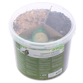 Mélange de nourriture pour oiseaux Esschert design 3kg dans un seau | 2 pièces