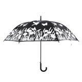 Esschert design parapluie à changement de couleur oiseau
