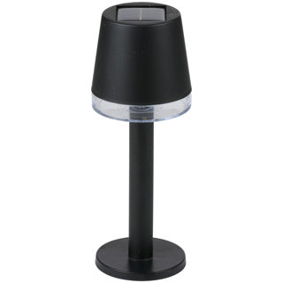 Lampe de table solaire sans marque sans marque - LED - réglable - noir