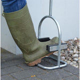 Grattoir à chaussures avec brosse 78,5 cm