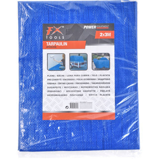 Bâche sans marque 2x3 mètres bleu | 2 pièces
