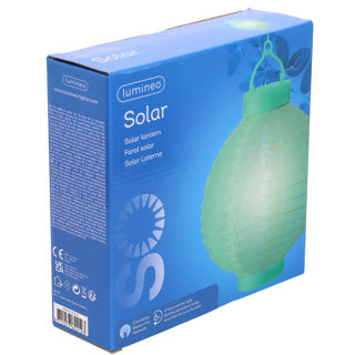 Lanterne solaire nylon 6 couleurs assorties | 4 pièces
