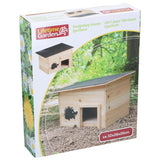 Maison hérisson en bois de jardin Lifetime 32x26x20 cm