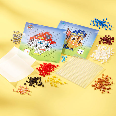 Totum patte patrouille créative avec perles thermocollantes