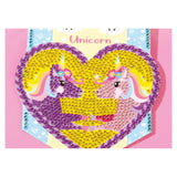 Licorne Totum - décorez votre propre ligne de drapeau avec des diamants