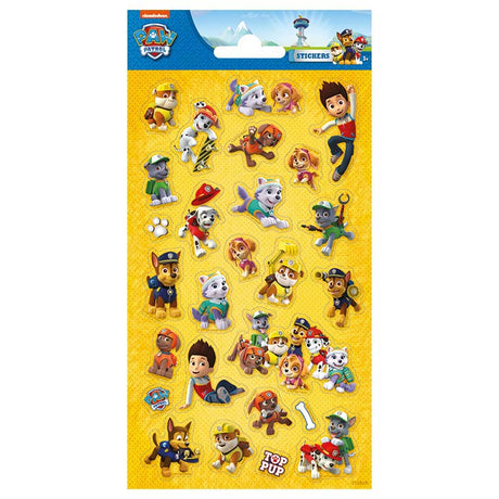 Feuille d'autocollants Totum scintillante - Paw Patrol