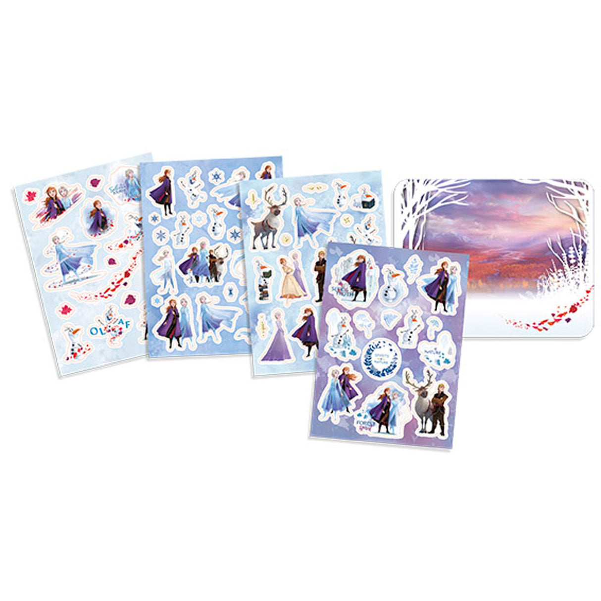 TOTUM Disney Frozen 2 - Stickers de fenêtre