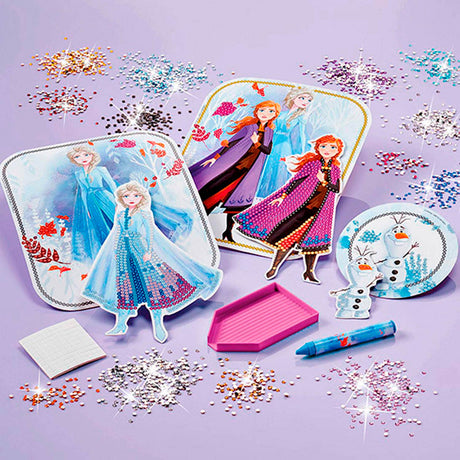 TOTUM Disney Frozen 2 - 3D Cartes avec strass