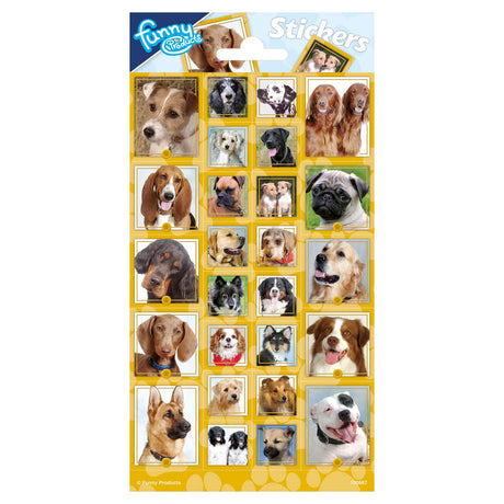 Feuille d'autocollants Totum chiens