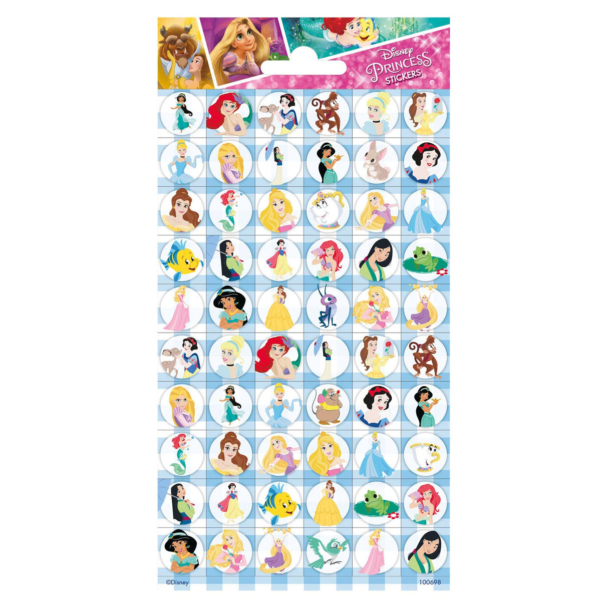 Totum Stickervel Disney Prinzessin