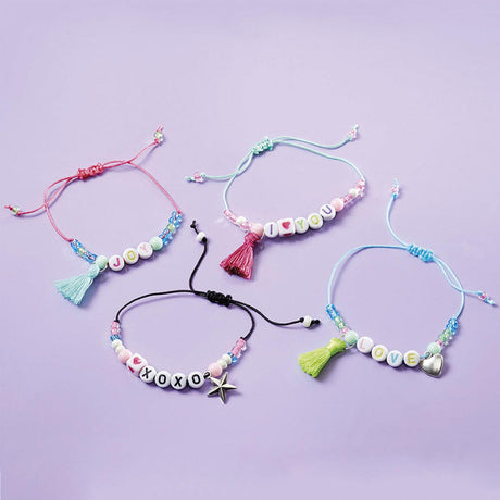 Fabriquer des bracelets lettres Totum