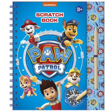 Totum patte patrouille - livre à gratter