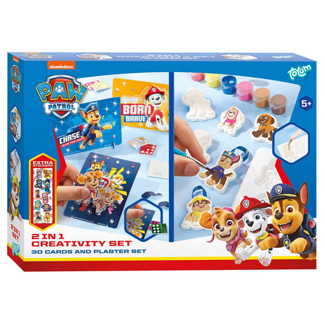 Ensemble d'artisanat Totum Paw Patrol, 2 en 1