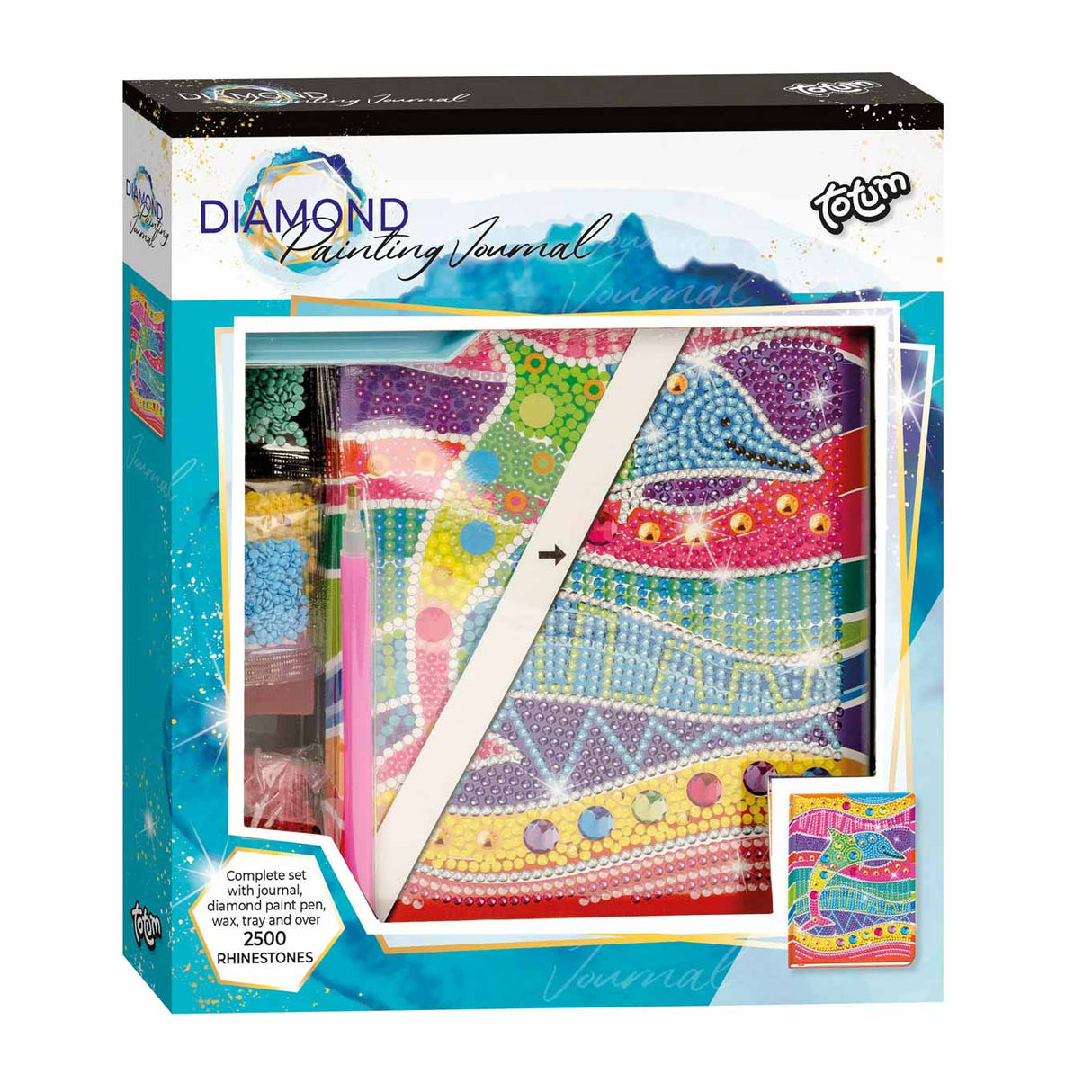 Totum Diamond Painting Diary Dolphin