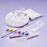 Totum craft case disco dance toile peinture - jouets filles - artisanat avec plâtre décoration maison