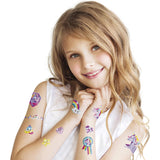 Totum licorne tatouage 40 pièces tatouage enfant métallisé - maquillage enfants habillage et fête et accessoires d'habillage