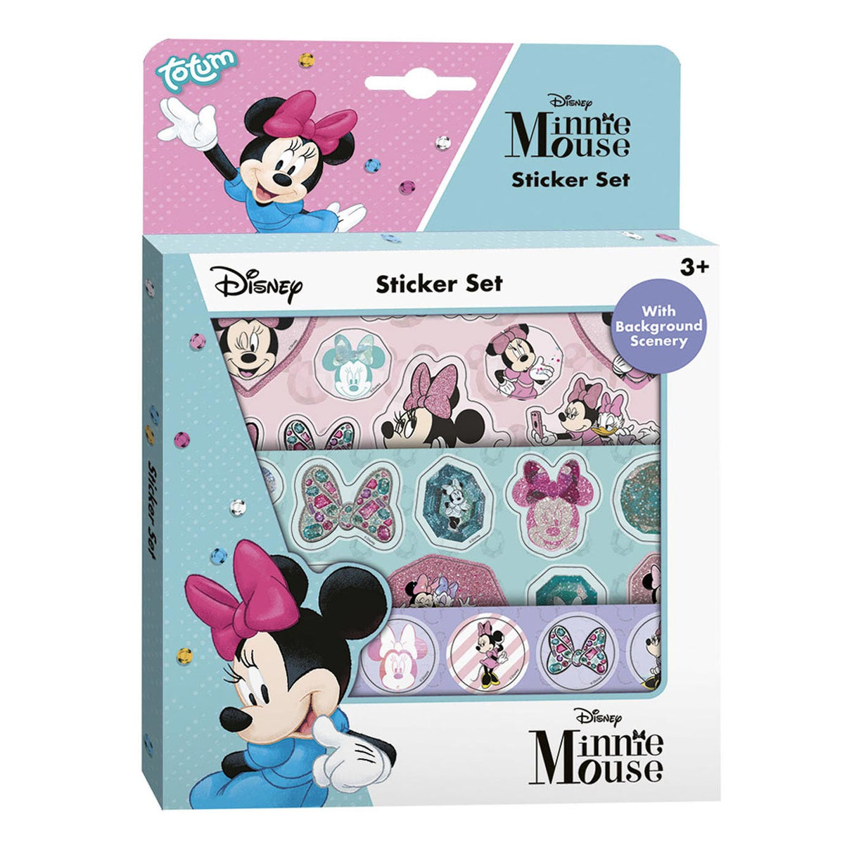 Total Minnie Mouse Stickerset